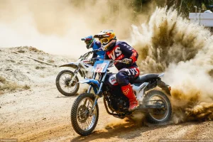 Zum Artikel Offroad Motorradtypen das Headerbild einer Scene aus dem Motocross Rennsport